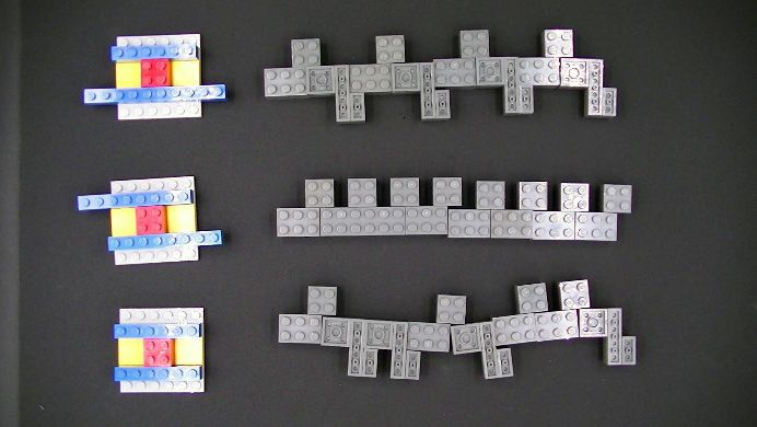 レゴブロック★触媒模型 メタロセン触媒の形状とその触媒で合成されるポリプロピレンの立体規則性の関係 レゴブロック★触媒模型 メタロセン触媒の形状とその触媒で合成されるポリプロピレンの立体規則性の関係
