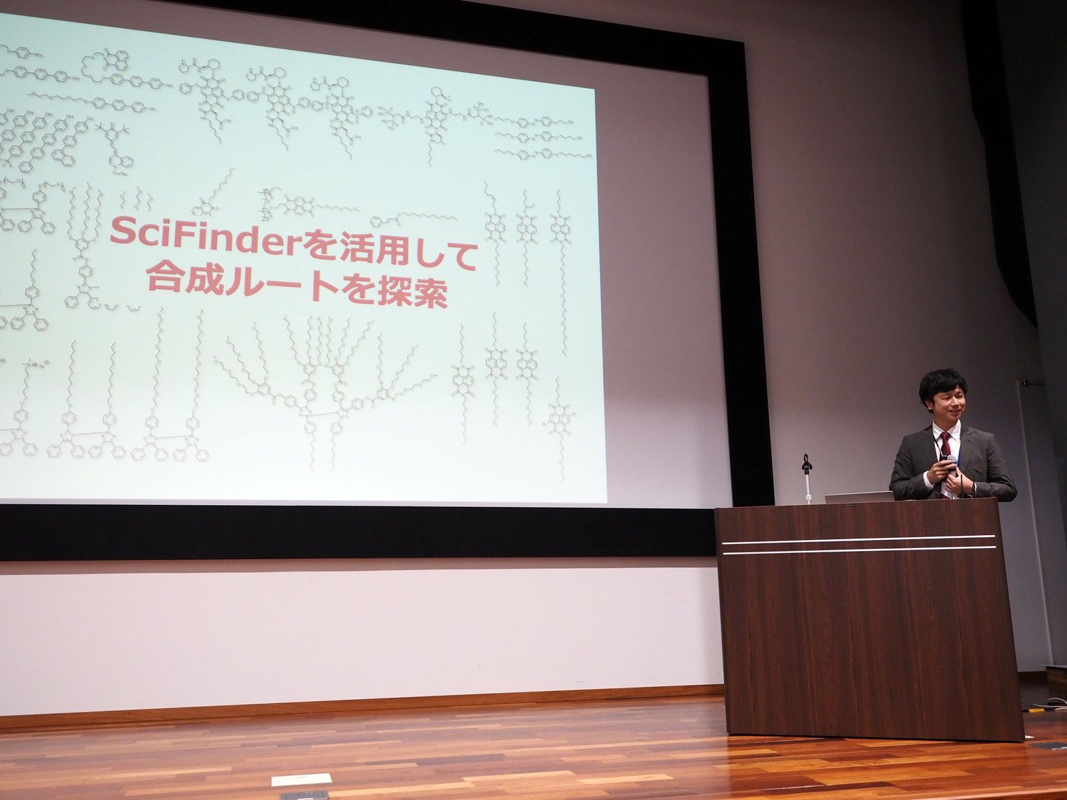 JAICI賞受賞講演の様子 JAICI賞受賞講演の様子